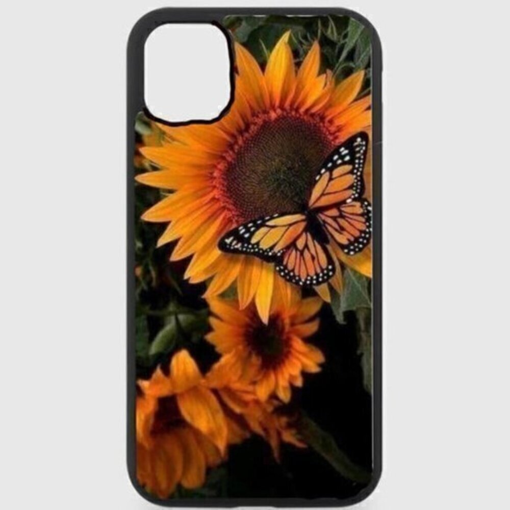 Sunflower Butterfly Phone case